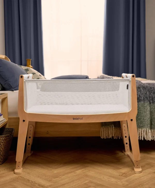 Snuzpod Studio Bedside Crib - Stockholm 5258T6000