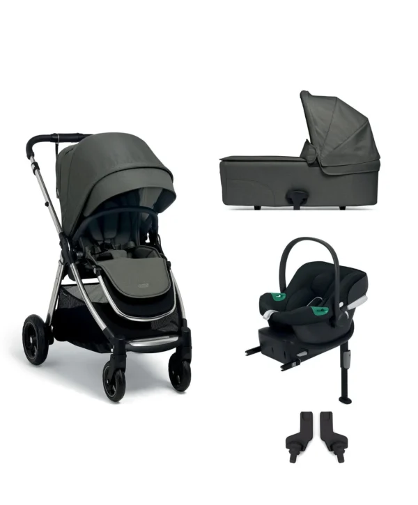 Flip XT³ Pushchair Bundle with Cybex Aton B2 i-Size Car Seat (4 Pieces) - Harbour Grey 52721HB00