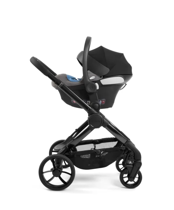 iCandy Peach 7 Designer Collection Cerium - Pushchair Bundle with Cloud T Car Seat & Base - Black 377125304