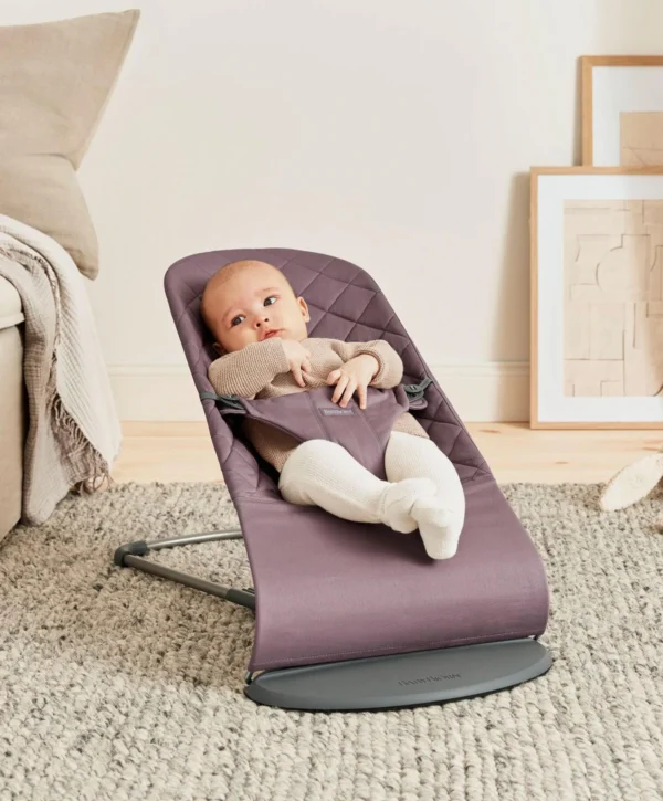 BabyBjörn Baby Bouncer Bliss - Dark Purple 6776W3000